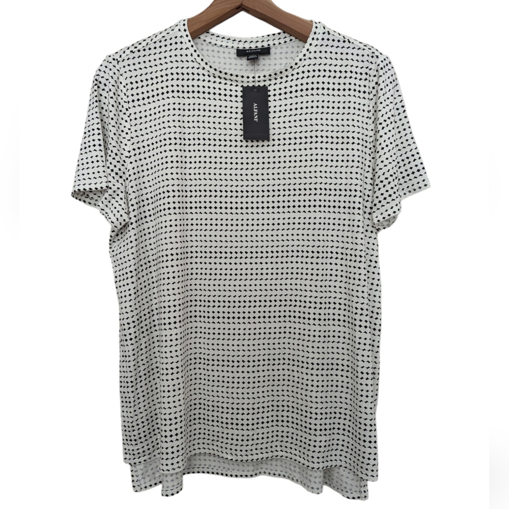 ALFANI Casual Short Sleeve Top‎ Medium